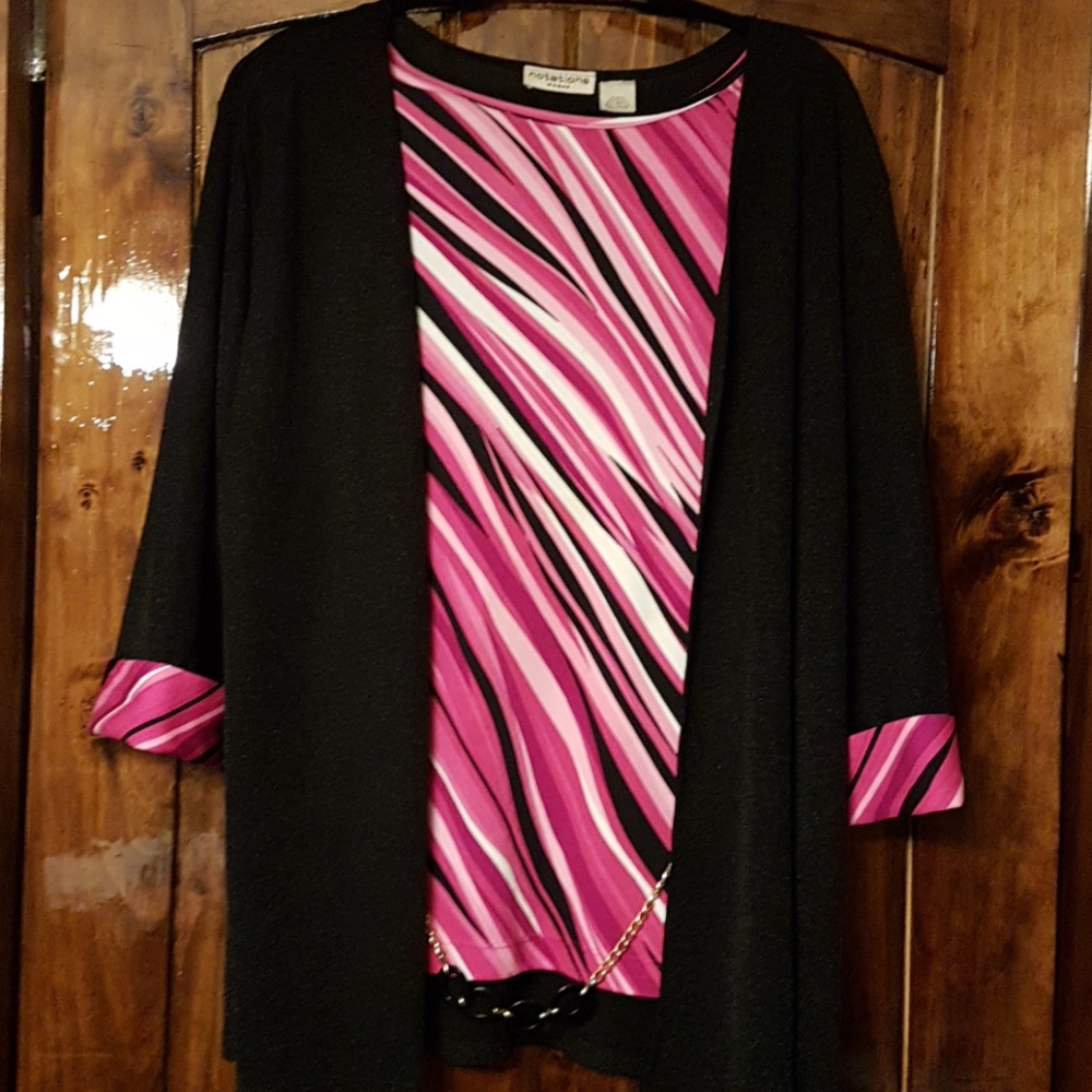 Notations Dress Top